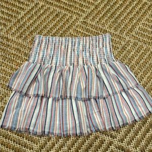 Tier ruffle skirt